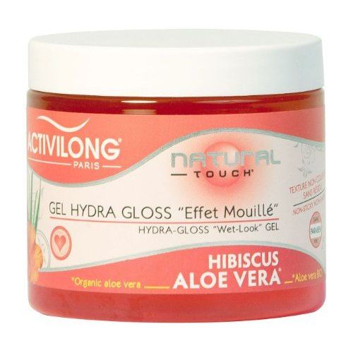 Activilong Natural Touch Gel Hydra Gloss Effet Mouill Hibiscus Et Aloe Vera Bio 200ml 