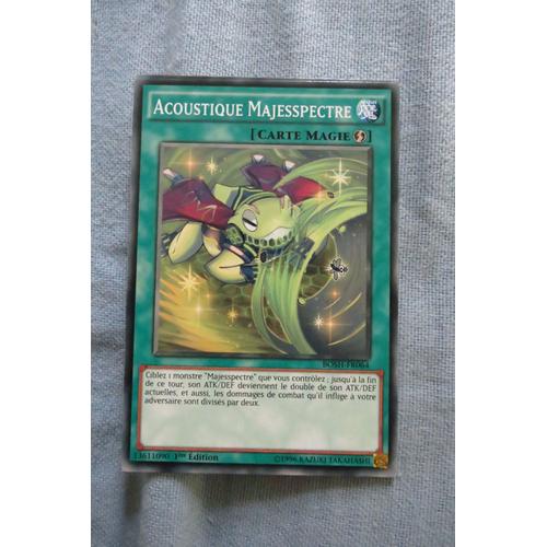 Carte Yu Gi Oh! Acoustique Majesspectre- Bosh-Fr064- Vf 1ere Ed