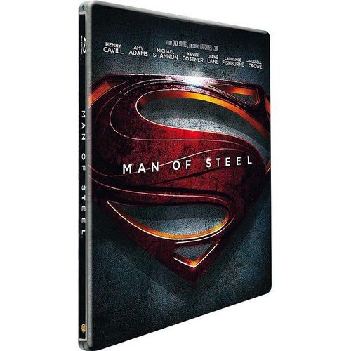 Man Of Steel - Blu-Ray + Copie Digitale - Édition Boîtier Steelbook
