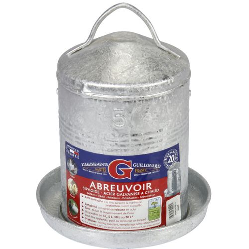 Abreuvoir Galvanisé À Chaud Guillouard - 5 L
