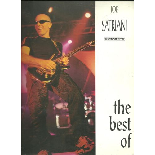 Joe Satriani Guitar Tab, The Best Of