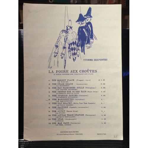 La Foire Aux Croûtes - 6 Les Marionnettes-Xylophone
