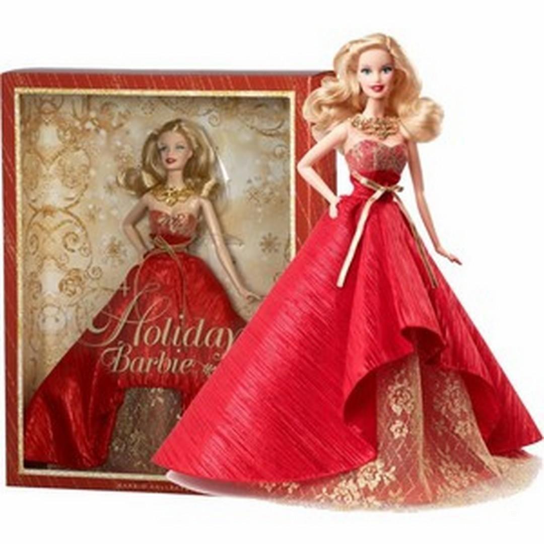 Barbie Poupée Mannequin Collection Mattel Holiday Noël 2014 Doll Collector