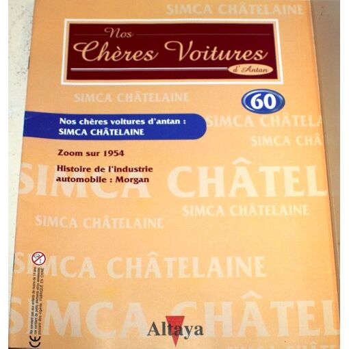 Voiture Miniature 1/43 SIMCA Chatelaine 1954 - Marque IXO / Altaya - Collection VA60 - Neuf