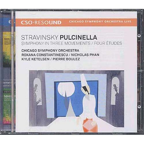 Pulcinella, Symphonie En 3 Mouvements 4 Études