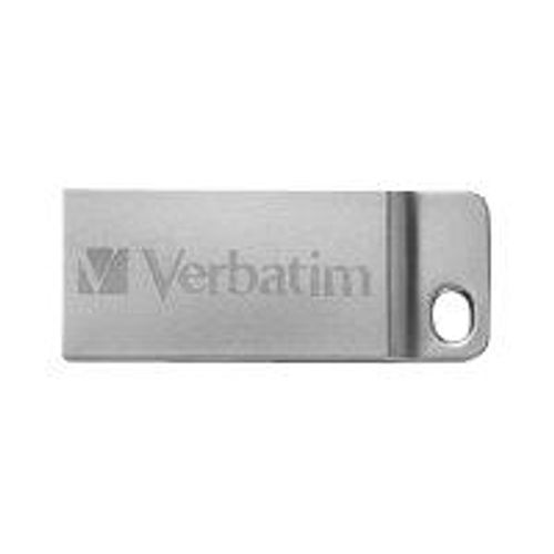 Verbatim Metal Executive - USB-Flash-Laufwerk - 32 GB - USB - Silber