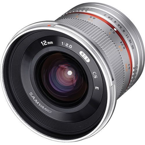 Samyang 12mm f/2 NCS CS Argent (Sony E)