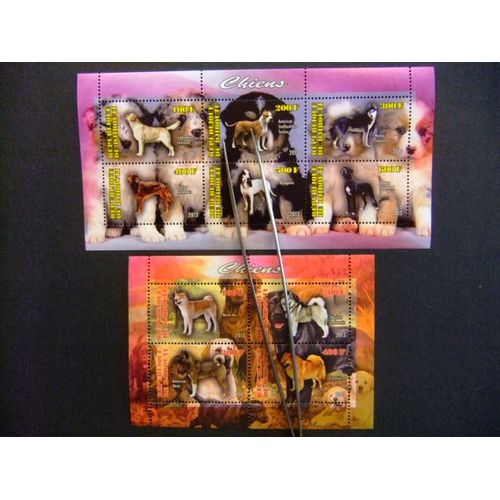 Republique De Djibouti 2013 Perros Dogs Chiens Nuevos ** Mnh