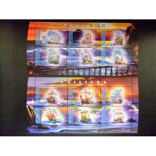 Republique Du Congo 2013 Veleros - Voiliers Nuevos ** Mnh