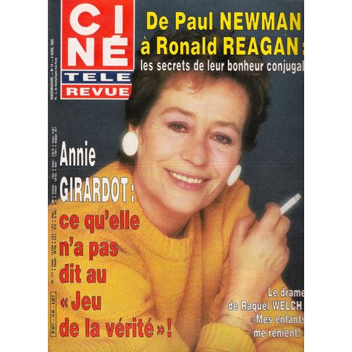 Ciné Télé Revue N° 14 / 1985 - Annie Girardot