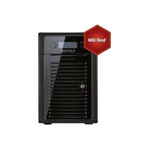 BUFFALO TeraStation 5600 WSS - Serveur NAS - 6 Baies - 12 To - SATA 3Gb/s - HDD 2 To x 6 - RAID RAID 0, 1, 5, JBOD - RAM 4 Go - Gigabit Ethernet - iSCSI support - avec service d'échange du disque...