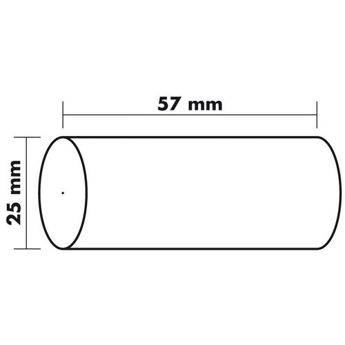 Exacompta Lot De 20 Bobines 1pli Offset 60g 57x25x0 Mm 6,5 Mètres
