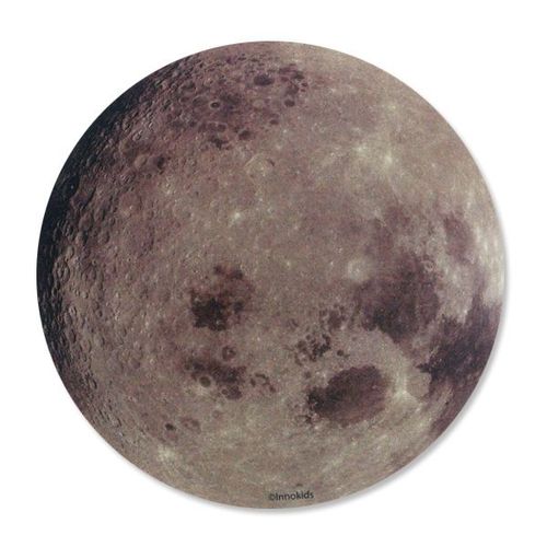 Tapis de souris informatique lune complète
