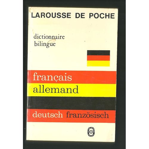 Larousse De Poche - Dictionnaire Bilingue Français-Allemand Deutsch-Franzosisch