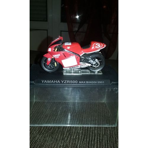 Moto Ministaure Yamaha Yzr500 Max Biaggi 2001-Altaya