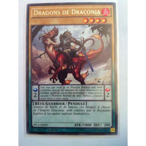 Yu-Gi-Oh! - Sece-Fr000 - Dragons De Draconia - Rare
