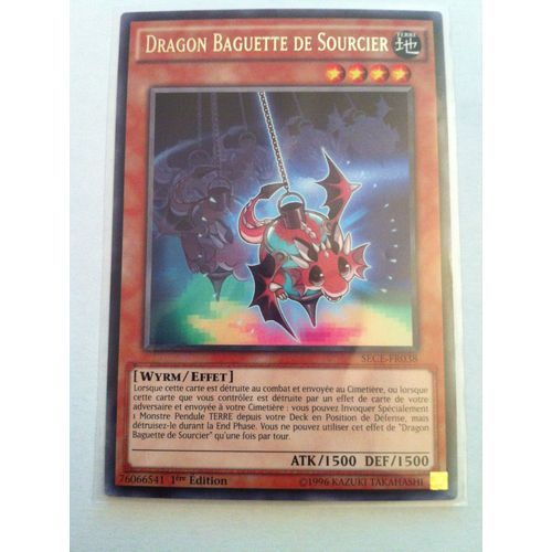 Yu-Gi-Oh! - Sece-Fr038 - Dragon Baguette De Sorcier - Rare