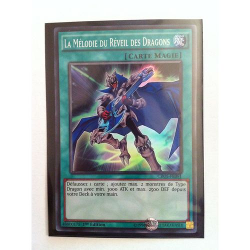Yu-Gi-Oh! - Cros-Fr091 - La Mélodie Du Réveil Des Dragons - Super Rare