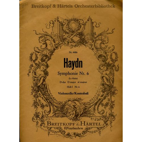 Haydn Symphonie 6 La Matin Violoncello/Kontrebass