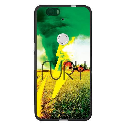 Coque Souple Pour Google Nexus 6p Avec Impression Motifs Fury