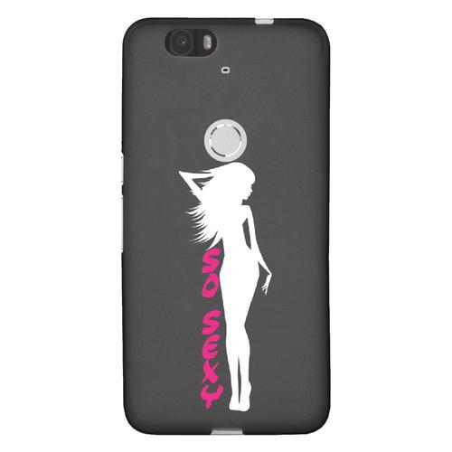 Coque Souple Pour Google Nexus 6p Avec Impression Motifs So Sexy Blanche