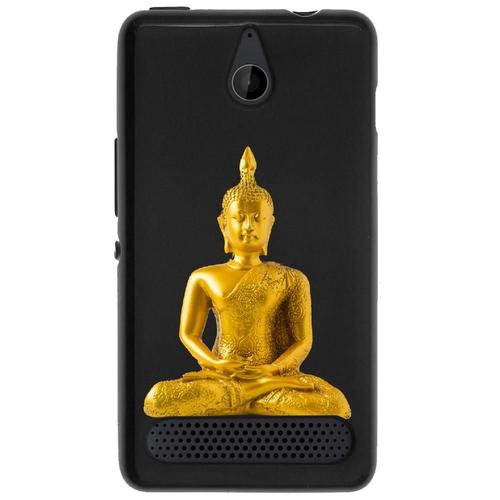 Coque Souple Pour Microsoft Lumia 550 Avec Impression Motifs Bouddha Or