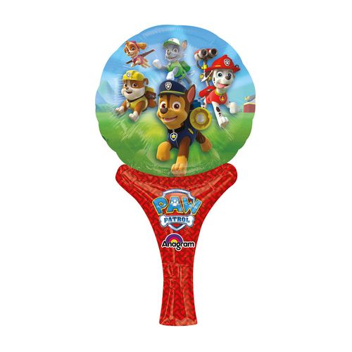 Ballon Aluminium Gonflable Pat'patrouille 22 X 41 Cm
