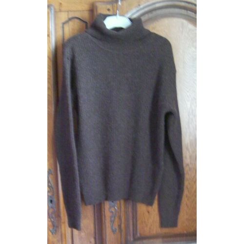 Pull Marron - Taille 10 Ans