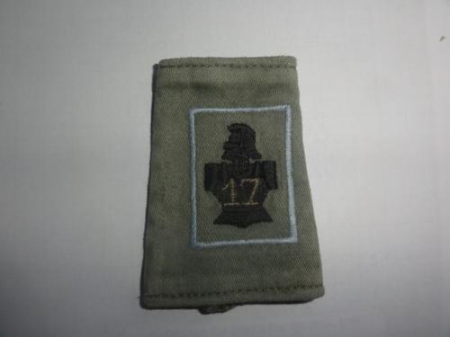 1 Fourreau D'épaule 17°Régiment Du Génie
