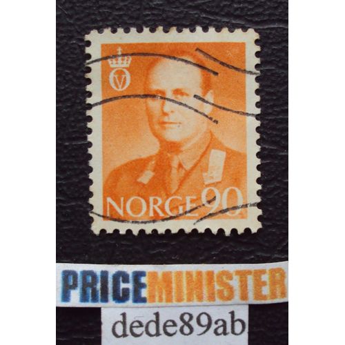 Norvège..  Norge.. (90) Le Roi Olav V . Oblitéré Used Stamp . 