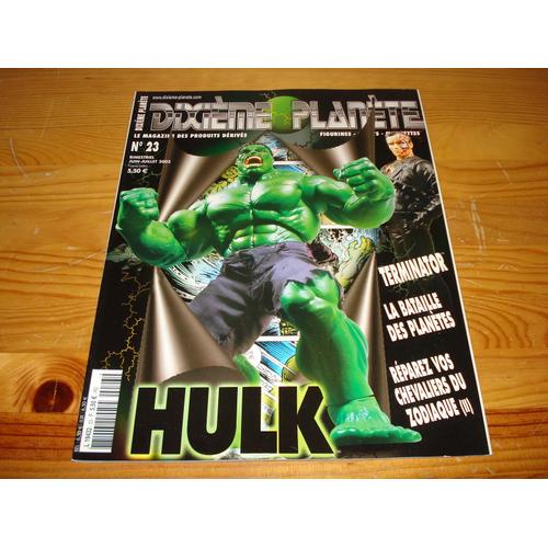 Dixieme Planete N° 23 : Hulk--Terminator--La Bataille Des Planetes--