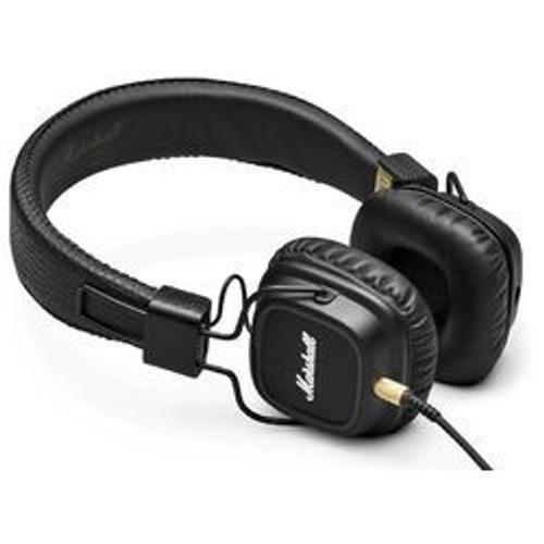 Marshall Major II - Casque arceau avec micro - Noir - jack 3,5mm