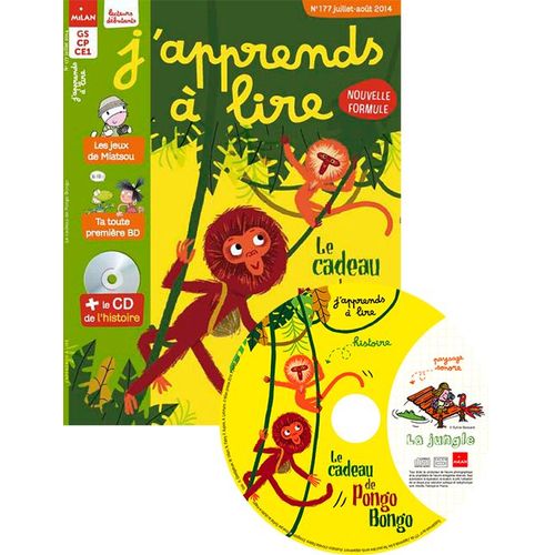 J'apprends À Lire 177 Le Cadeau De Pongo Bongo