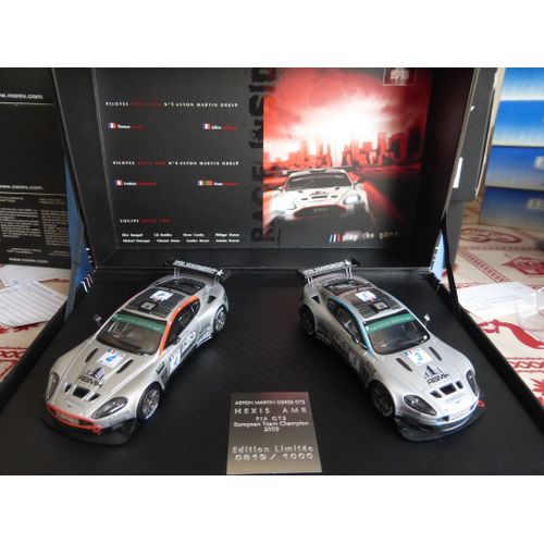 Coffret Aston Martin Dbrs9 Team Hexis Amr 2009 Fia Gt3 Norev 270510 1/43 Accary-Norev