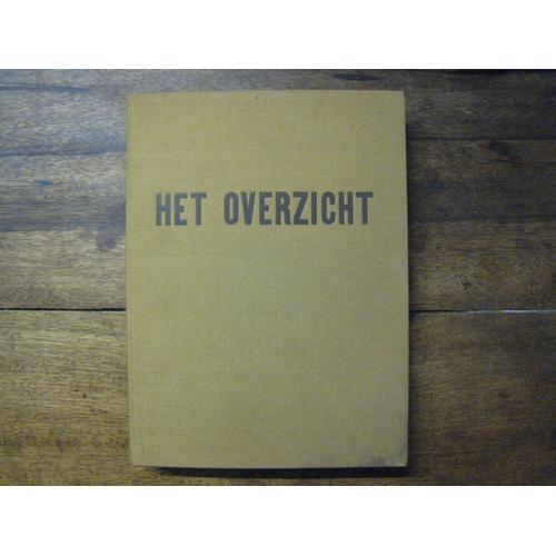 Het Overzicht (Collection Complète 1921 - 1925) De Michel Seuphor 