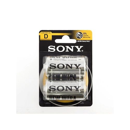 Sony Ultra SUM1NUB2A - Batterie 2 x D - Carbon Zinc