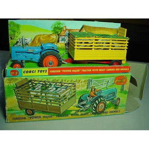  Corgi Toys An 70 Coffret  Gift Set 33 Tracteur Fordsonpower Major+Betaillere+ Bte-Corgi