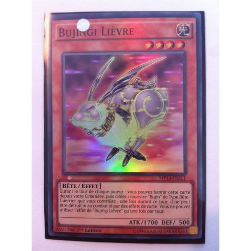 Yu-Gi-Oh! - Mp14-Fr211 - Bujingi Lièvre - Super Rare
