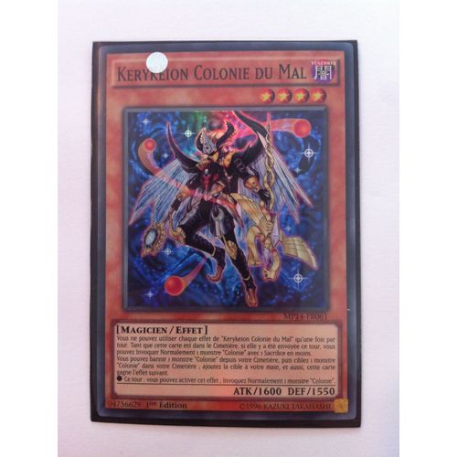 Yu-Gi-Oh! - Mp14-Fr061 - Kerykeion Colonie Du Mal - Super Rare