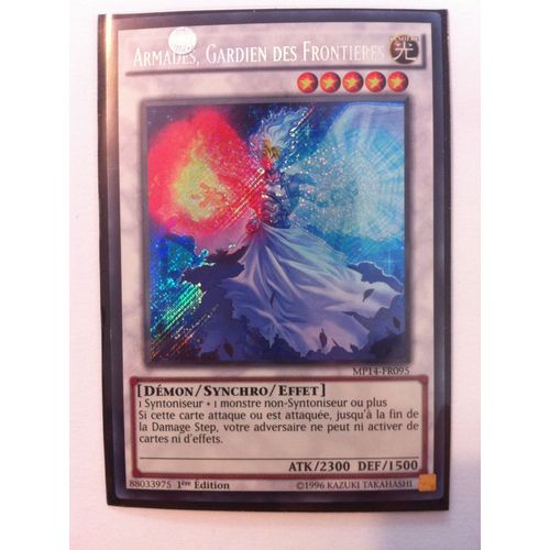 Yu-Gi-Oh! - Mp14-Fr095 - Armades, Gardien Des Frontières - Secret Rare