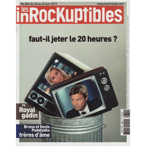 Les Inrockuptibles / 20-06-2012 N°864 : Damon Albarn (4p) - Denis & Bruno Podalydès (6p)