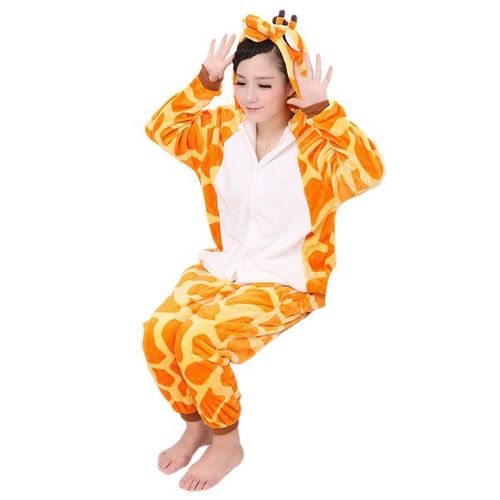 Combinaison Grenouillère Kigurumi Girafe Kawaii. Tailles S À Xl Black Sugar Paris Boutique Cosplay Kigurumis Déguisement Anime Manga 