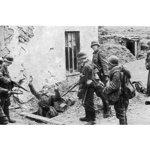 Ww2 Urss - Photo - Capture De Soldats Russes Par Les Troupes Allemandes