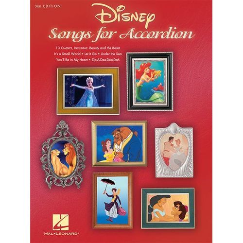 Disney Songs For Accordion: 3rd Edition