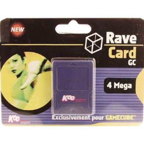 Carte Memoire Gamecube 4 Mo
