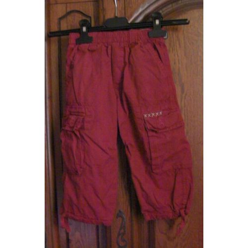 Pantalon Rouge Ikks - Taille 18 Mois