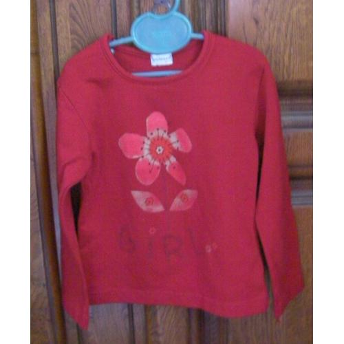 Top Rouge - Taille 4/5 Ans