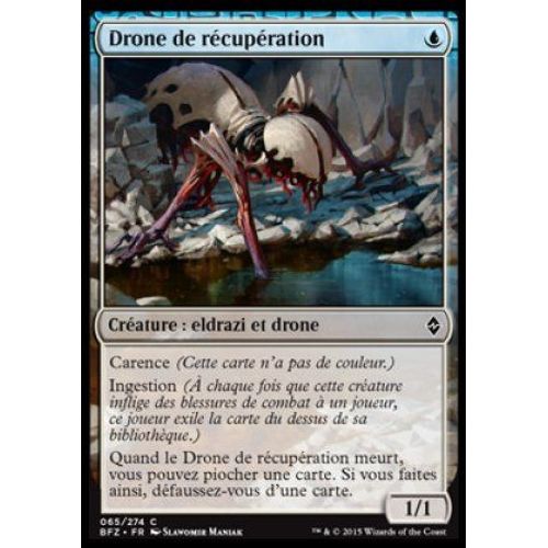 Foil - Drone De Récupération - La Bataille De Zendikar - 65/274 