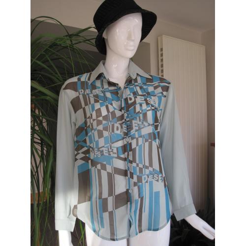 Chemise Turquoise 36/38/40 Diesel 