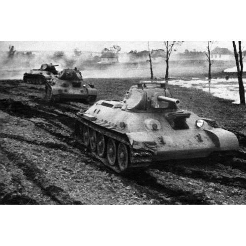 Ww2 Urss - Photo - Chars Soviétiques T34-76bs